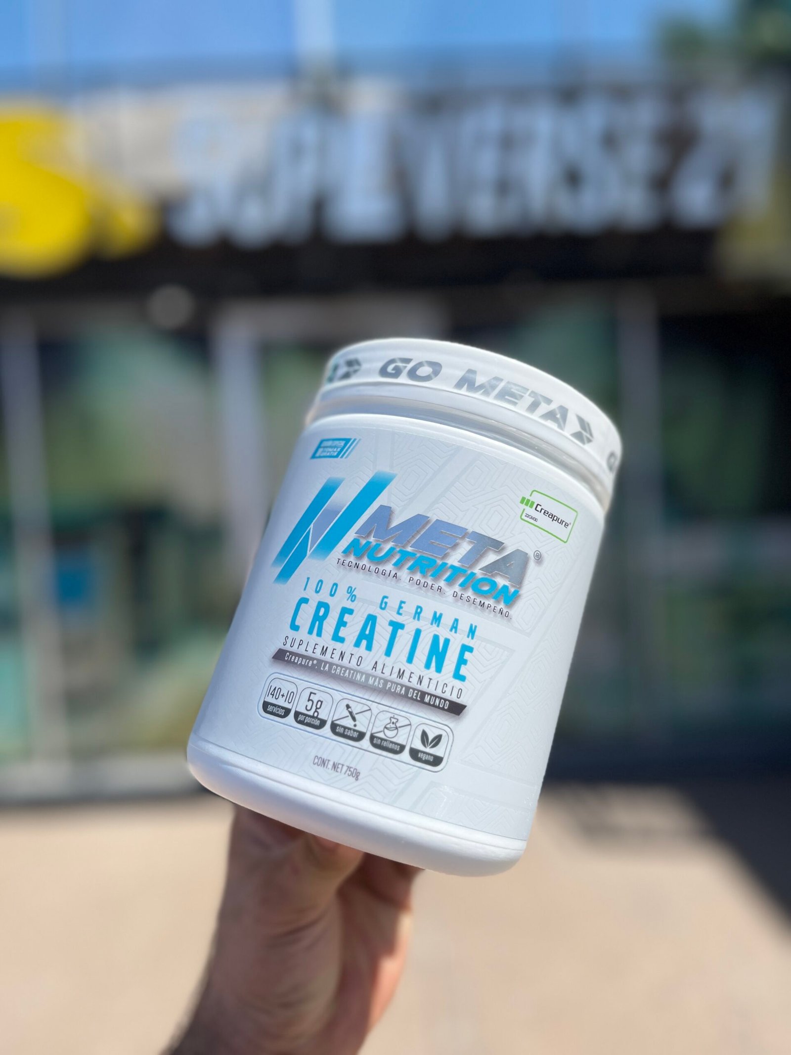 META NUTRITION 100% GERMAN CREATINE CREAPURE 150 SERV