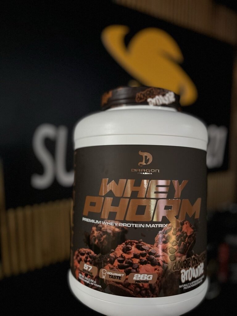 DRAGON PHARMA WHEY PHORM 5LB (DOBLE CHOCOLATE BROWNIE)