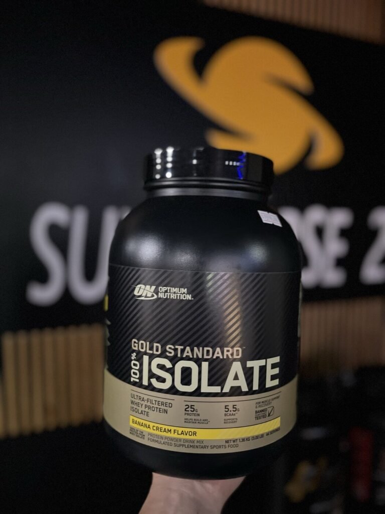 ON GOLD STD ISOLATE 3LB (BANANA CREAM)