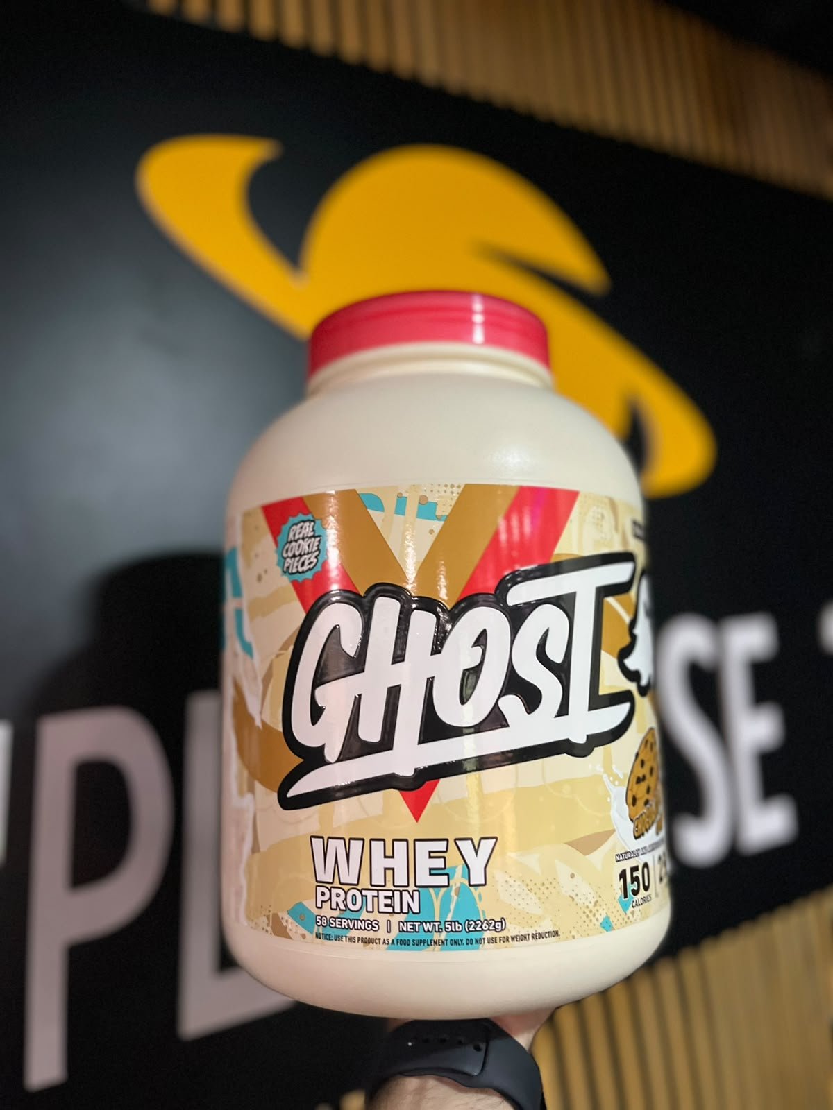 GHOST WHEY PROTEIN 5LB (CHOCOLATE CHIP COOKIES)