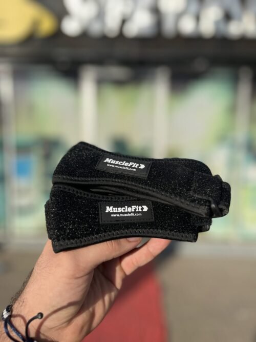 MUSCLEFIT MUÑEQUERAS WRIST WRAPS NEGRO