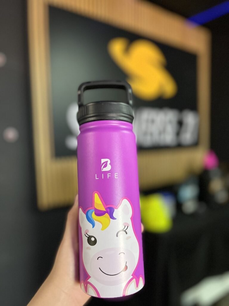 B LIFE BOTELLA TERMICA UNICORNIO MORADA