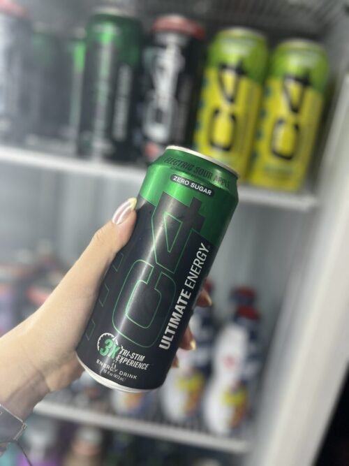 C4 ULTIMATE ENERGY ELECTRIC SOUR APPLE 473ML