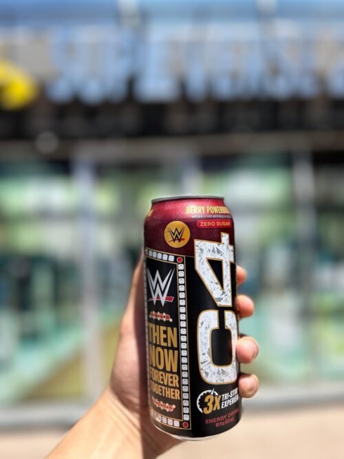 C4 ENERGY WWE BERRY POWERBOMB ZERO SUGAR 473ML