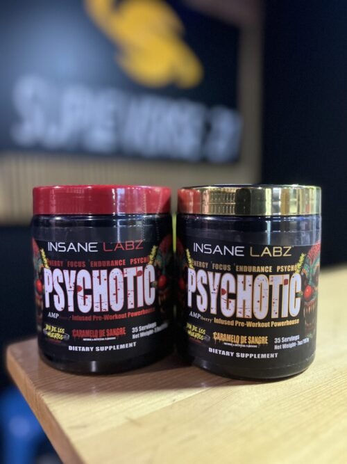 INSANE LABZ PSYCHOTIC CARAMELO DE SANGRE 35 SERVICIOS 197G