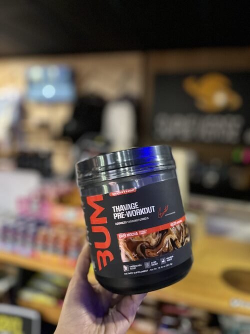 RAW NUTRITION CBUM THAVAGE PRE-WORKOUT CAFE MOCHA 523G