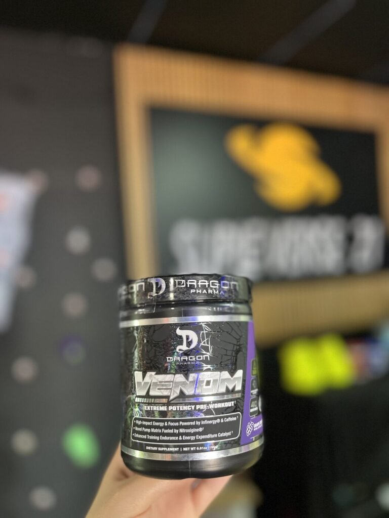 DRAGON PHARMA VENOM PRE-WORKOUT GRAPE 196G