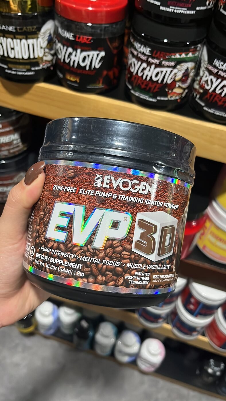 EVOGEN EVP 3D STIM-FREE ICED MOCHA COFFEE 544G
