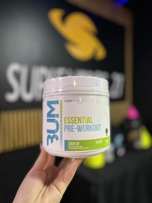 RAW CBUM ESSENTIAL PRE-WORKOUT SOUR AF 432G