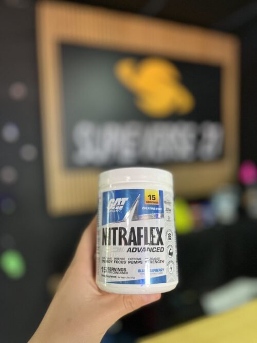 GAT NITRAFLEX ADVANCED BLUE RASPBERRY 150G