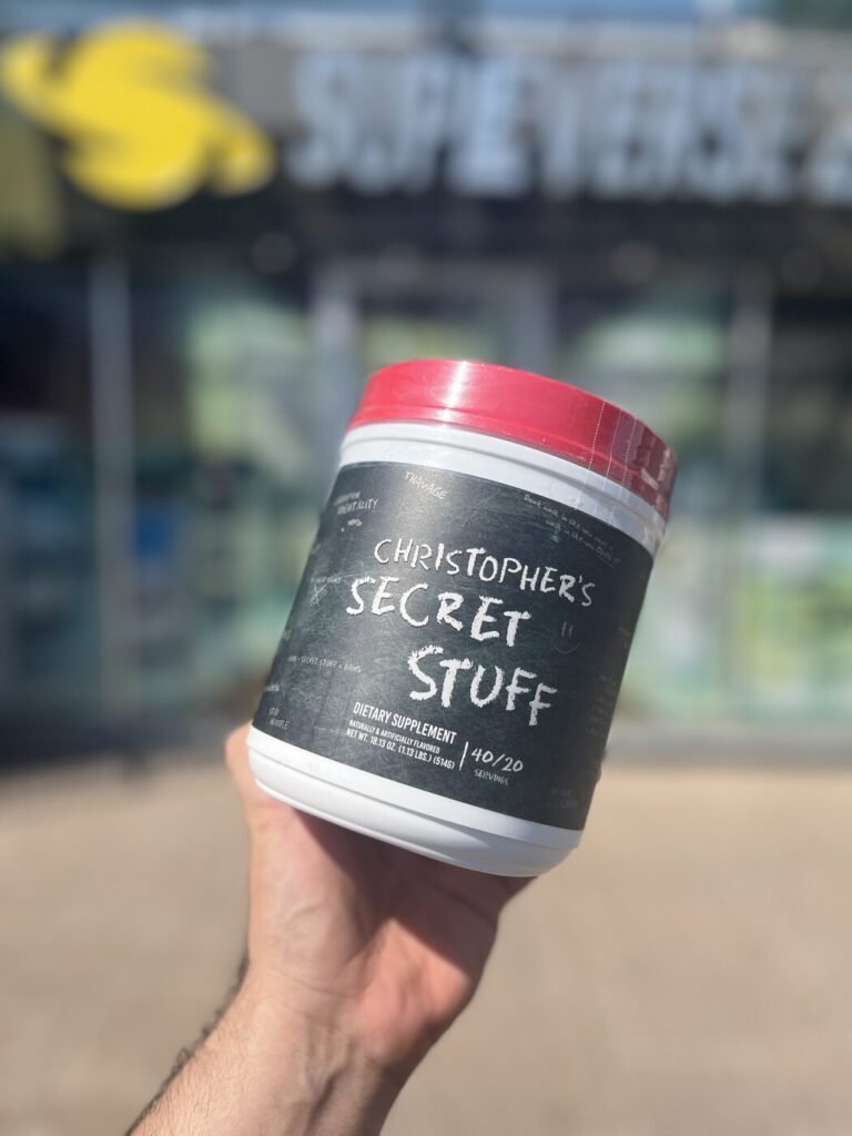 RAW NUTRITION CBUM CHRISTOPHER'S SECRET STUFF PRE-WORKOUT 514G