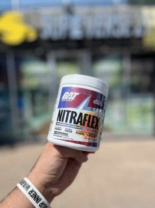 GAT SPORT NITRAFLEX BURN CHERRY FREEZE 208G 30 SERV