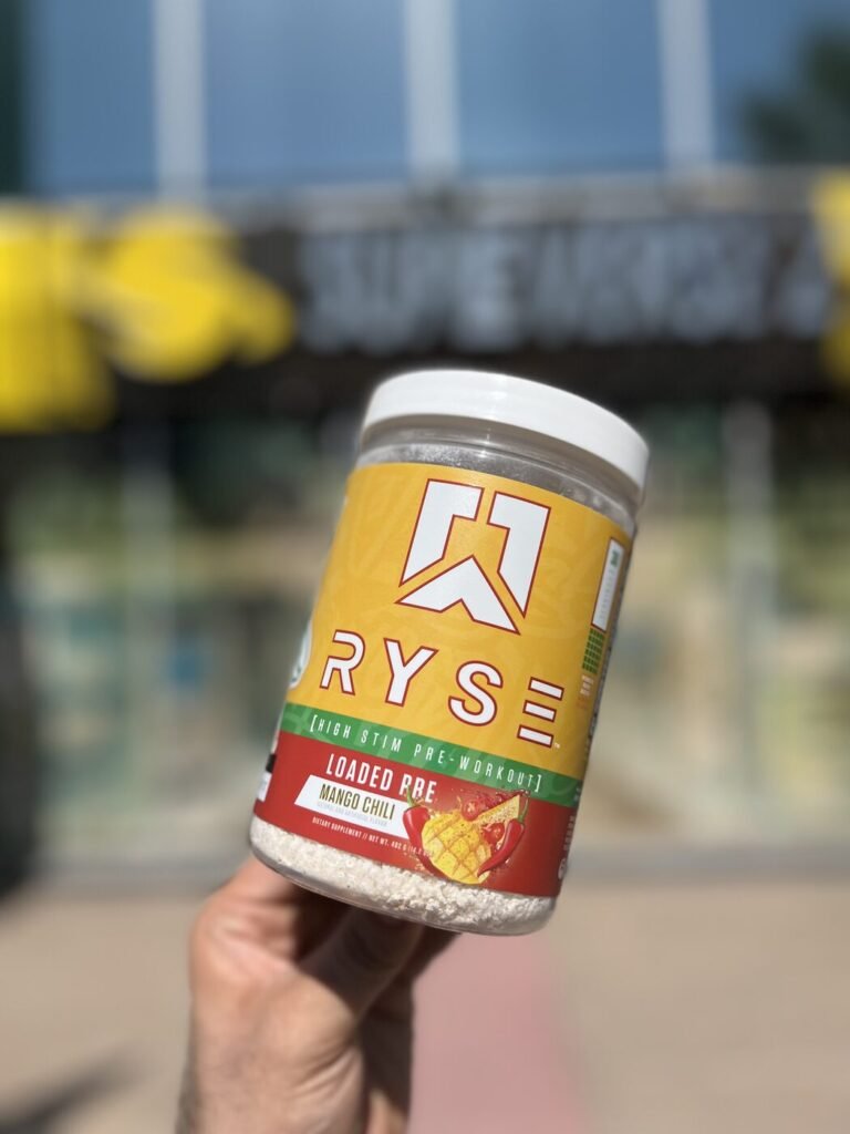 RYSE LOADED PRE HIGH STIM MANGO CHILI 402G