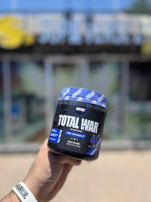 REDCON1 TOTAL WAR PRE-WORKOUT BLUE RASPBERRY 435G 30 SERV
