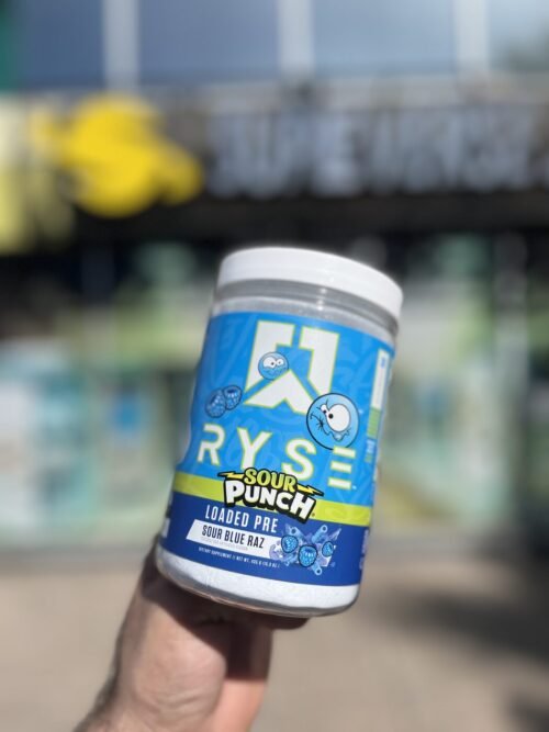 RYSE LOADED PRE SOUR PUNCH SOUR BLUE RAZ 435G