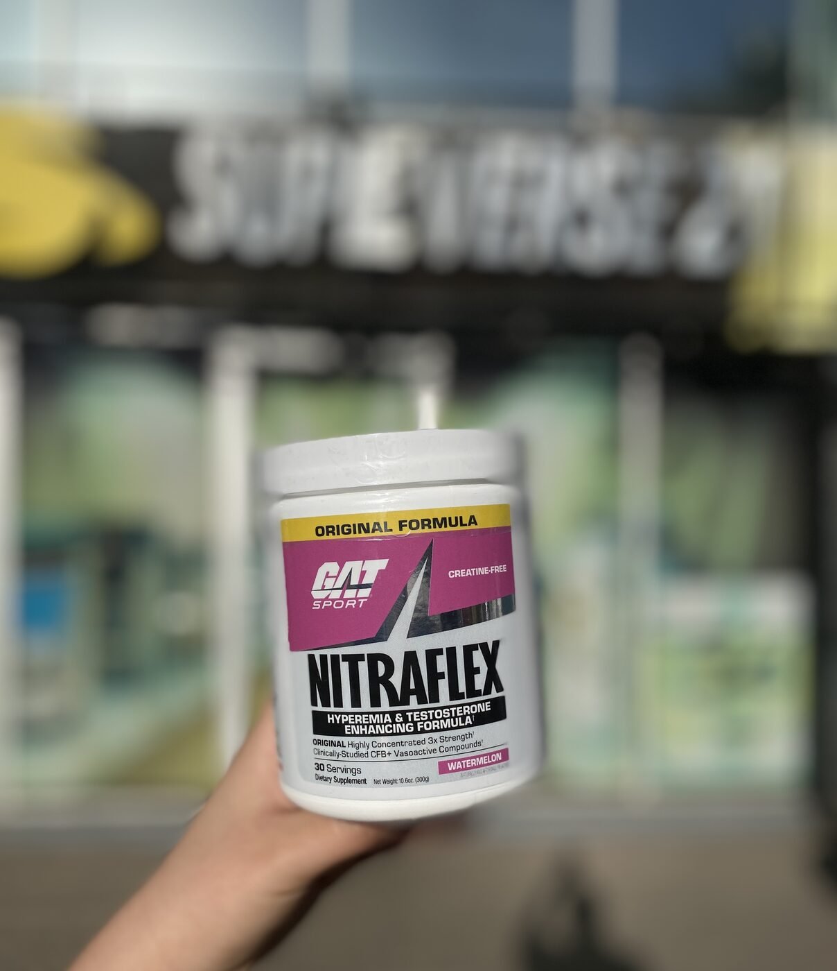 GAT SPORT NITRAFLEX ORIGINAL WATERMELON 300G 30 SERV