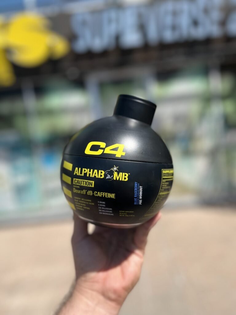 CELLUCOR C4 ALPHA BOMB BLUE RAGEBERRY 490G