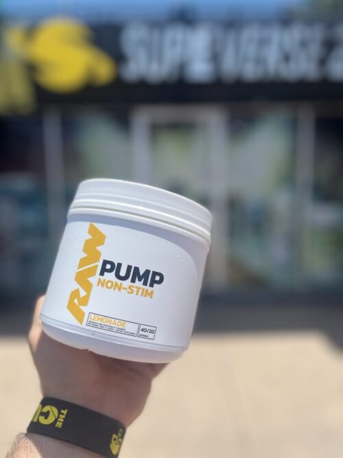 RAW PUMP NON-STIM LEMONADE 492G