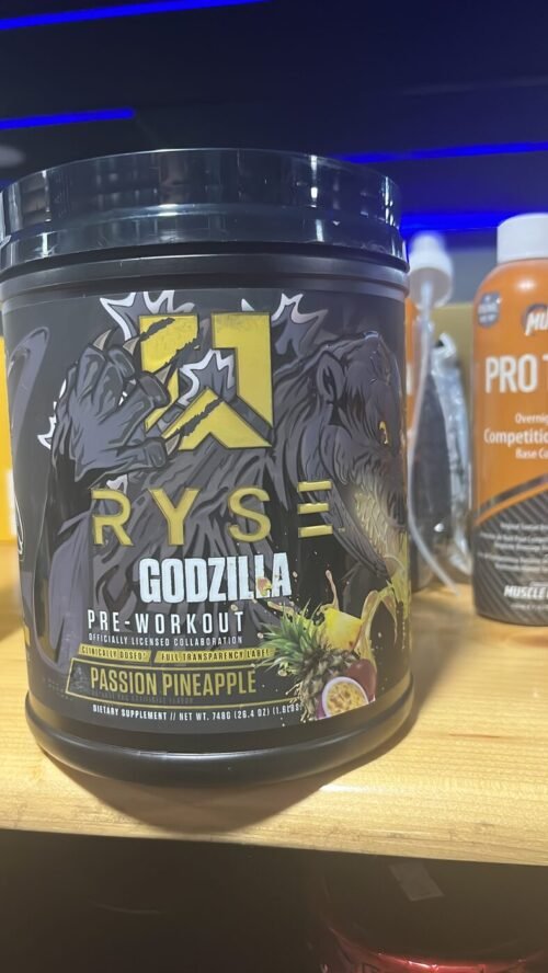 RYSE GODZILLA PRE-WORKOUT PASSION PINEAPPLE 748G