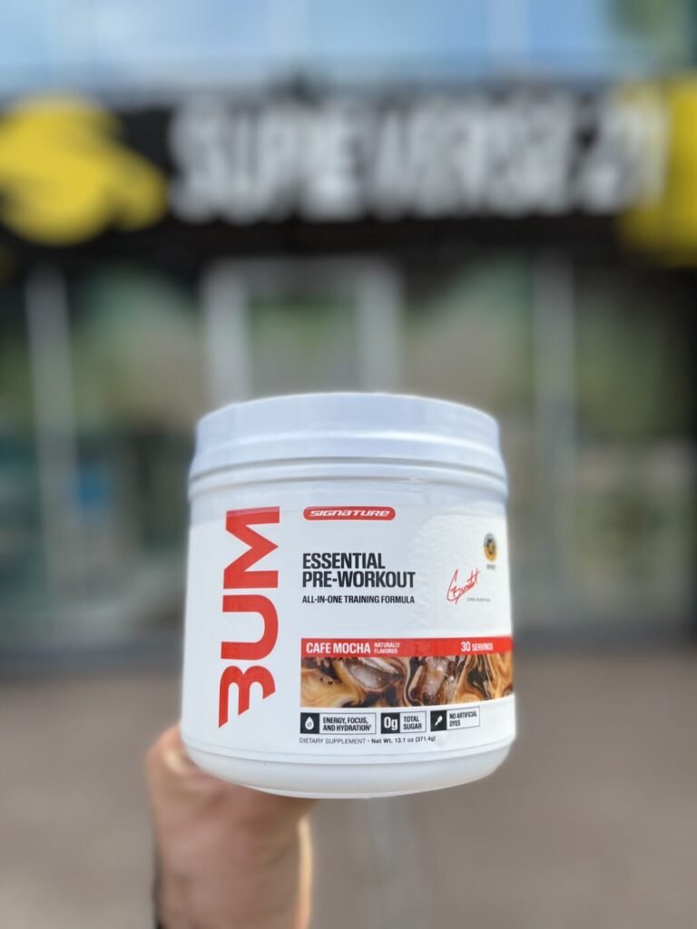 RAW CBUM SIGNATURE ESSENTIAL PRE-WORKOUT CAFE MOCHA 371G