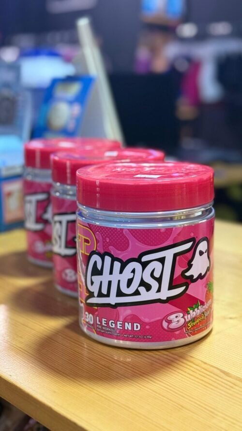 GHOST LEGEND PRE-WORKOUT BUBBLICIOUS STRAWBERRY 30 SERV