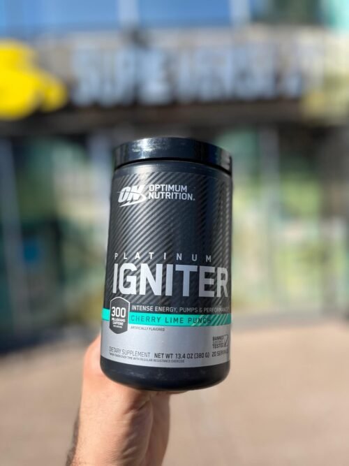 OPTIMUM NUTRITION PLATINUM IGNITER CHERRY LIME PUNCH 380G