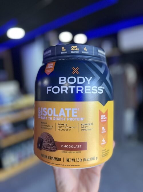 BODY FORTRESS 100% ISOLATE CHOCOLATE 1.5 LB