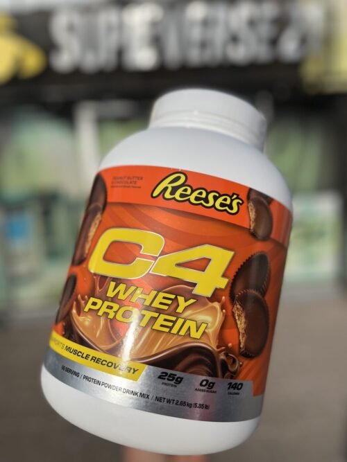 C4 WHEY PROTEIN REESE'S PEANUT BUTTER CHOCOLATE 5.85 LB