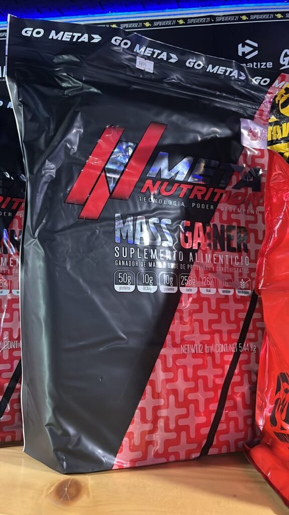 MET NUTRITION MASS GAINER FRESA 12 LB