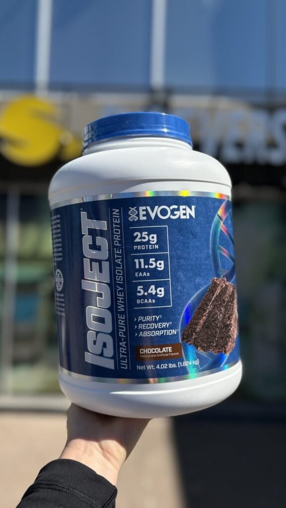 EVOGEN ISOJECT WHEY ISOLATE CHOCOLATE 4.02 LB