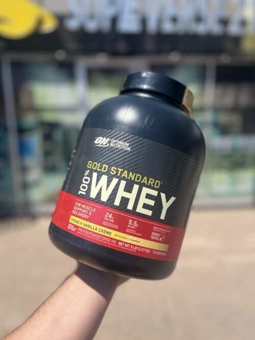 OPTIMUM NUTRITION GOLD STANDARD 100% WHEY FRENCH VANILLA CREME 5LB
