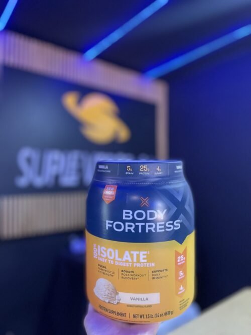BODY FORTRESS 100% ISOLATE VANILLA 1.5LB