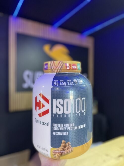 DYMATIZE ISO100 HYDROLYZED CINNAMON CHURRO 5LB