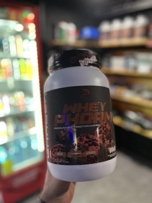 DRAGON PHARMA WHEY PHORM DOUBLE CHOCOLATE BROWNIE 2LB