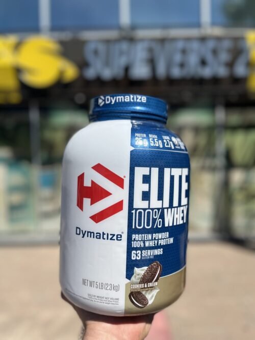 DYMATIZE ELITE 100% WHEY COOKIES & CREAM 5LB