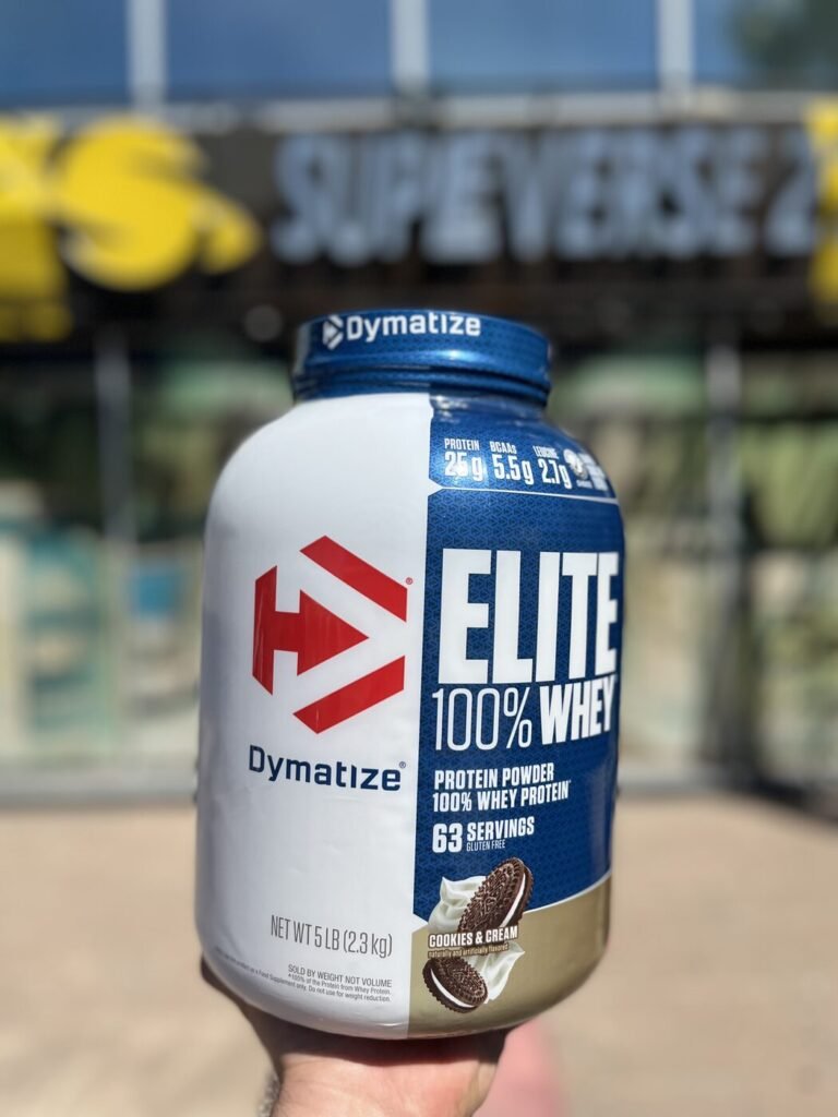 DYMATIZE ELITE 100% WHEY COOKIES & CREAM 5LB