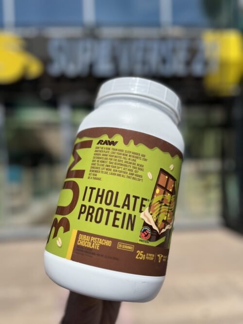 RAW CBUM ITHOLATE PROTEIN DUBAI PISTACHIO CHOCOLATE 950G