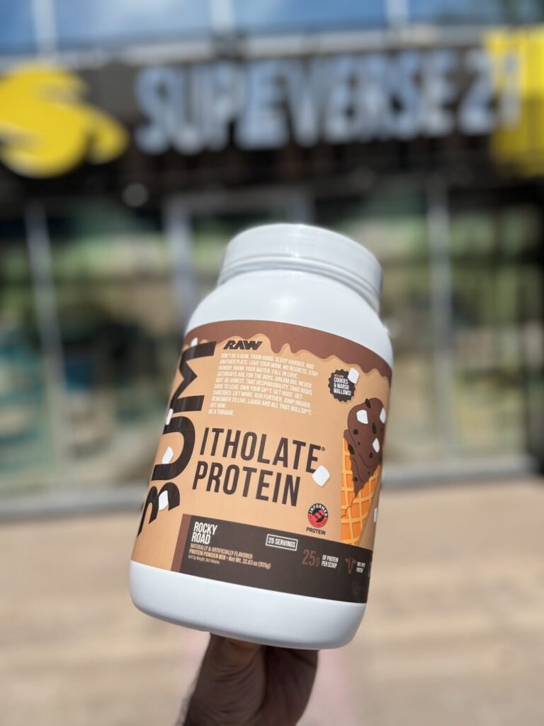RAW CBUM ITHOLATE PROTEIN ROCKY ROAD 925G