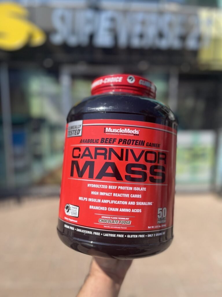 MUSCLEMEDS CARNIVOR MASS CHOCOLATE FUDGE 5.83LB