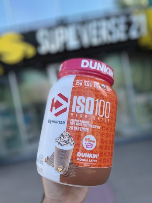 DYMATIZE ISO100 HYDROLYZED DUNKIN MOCHA LATTE 660G