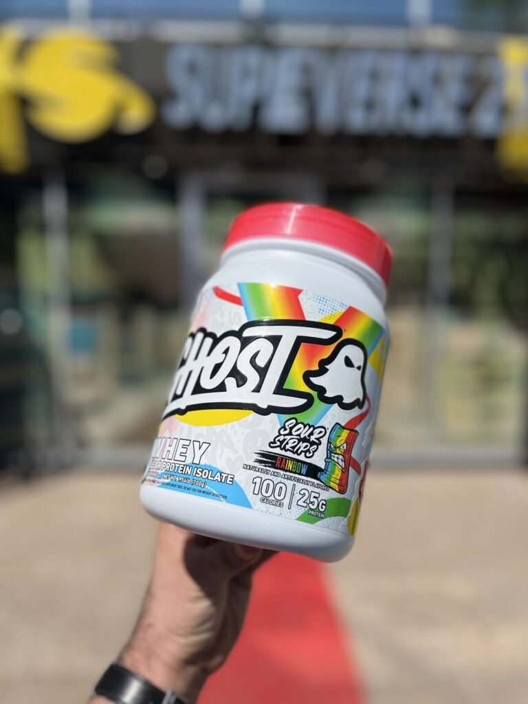 GHOST WHEY PROTEIN SOUR STRIPS RAINBOW 1.54 LB
