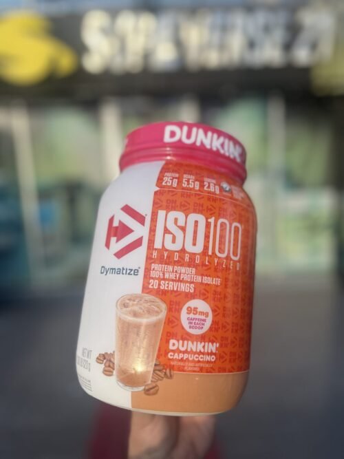 DYMATIZE ISO100 HYDROLYZED DUNKIN' CAPPUCCINO 1.37 LB