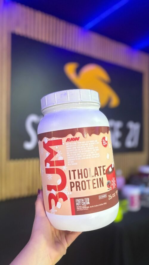 RAW CBUM ITHOLATE PROTEIN FROTH-TED HOT COCOA 2.03 LB