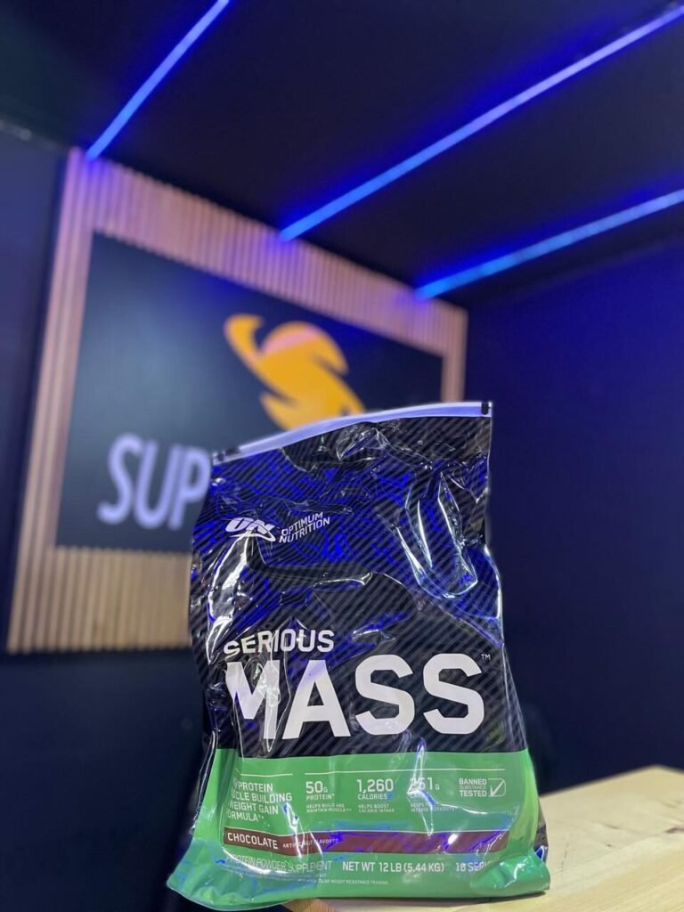 OPTIMUM NUTRITION SERIOUS MASS CHOCOLATE 12 LB