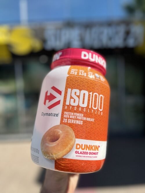 DYMATIZE ISO100 HYDROLYZED DUNKIN GLAZED DONUT 610G