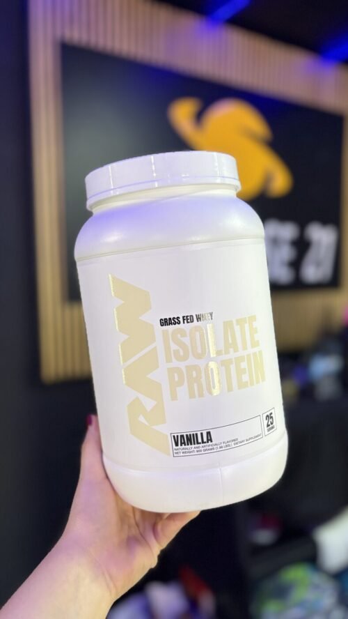 RAW ISOLATE PROTEIN VANILLA 900 G