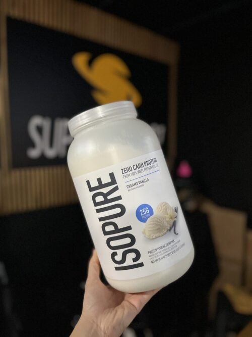 ISOPURE ZERO CARB CREAMY VANILLA 3 LB