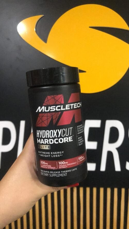 MUSCLETECH HYDROXYCUT HARDCORE ELITE 100 CAPSULAS