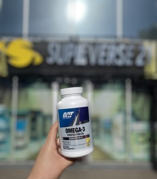 GAT SPORT OMEGA-3 PURIFIED FISH OIL LEMON 90 SOFTGELS