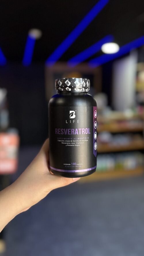 B LIFE RESVERATROL 180 CAPSULAS